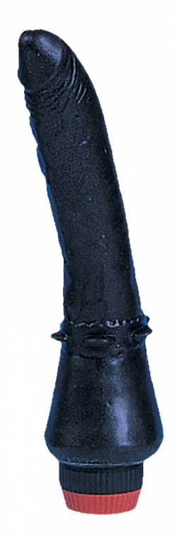 7.5' Black Jelly Invader vibrator