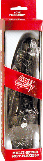 8' Black Dong with adjustable vibration