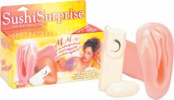 Sushi Surprise 7'PVC vagina vibrator