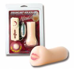 Magic Flesh mouth-like masturbator with adjustable speed.