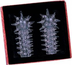 French Stretchable Sleeve Clear