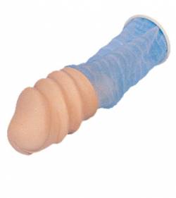 Latex 2.5' Extension Ribbed Sleeve