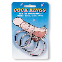 3 Metallic rings Pack