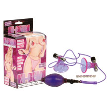 Hi-beam. Nipple suctioner with 2 adjustable vibrations