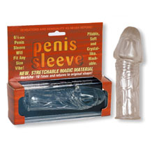 5' Transparent jelly sleeve