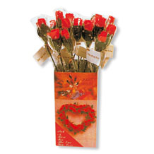 Rose shape knickers (24 units)