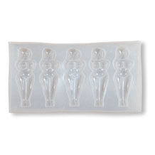 Girl shape ice cube bucket (5 girls)