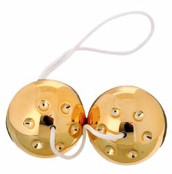 GOLD METAL BALLS