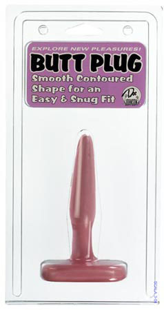 BUTT PLUG MAUVE-SLIM SMALL