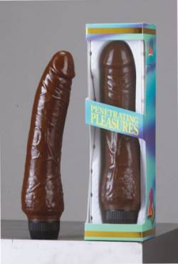 JELLY VIBRATOR BROWN