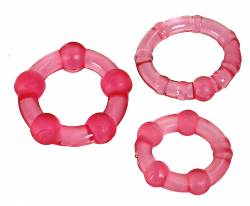 GET HARD - THREE RINGS - PINK