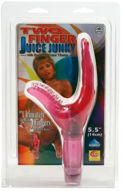 TWO FINGER JUICE 5.5INCH PURPLE VIB