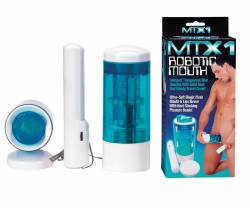 ROBOTIC MOUTH MASTURBATOR BLUE