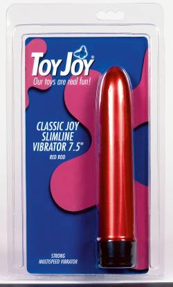 CLASSIC JOY SL VIBRATOR 7.5 RED