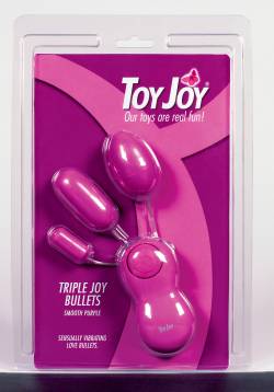 TRIPLE JOY BULLETS VIBR. PURPLE