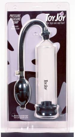 PRESSURE PLEASURE PUMP BLACK-CLEAR