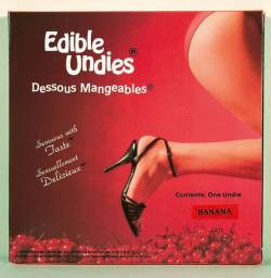 LADIES EDIBLE UNDIES CHERRY