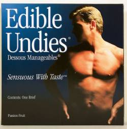 MEN'S EDIBLE UNDIES PASSIONFRUIT