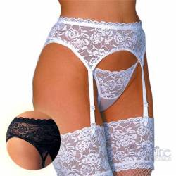 Garterbelt/ white/ ML