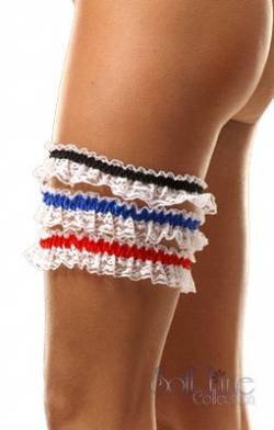 Garter/ white/ SL