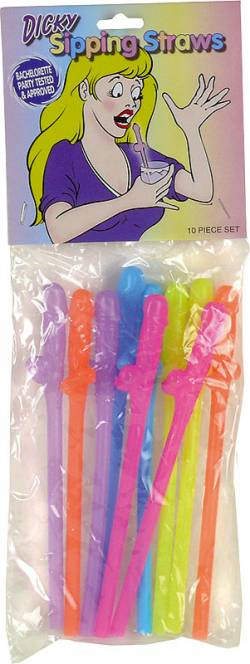 Dicky Sipping Straws 10er