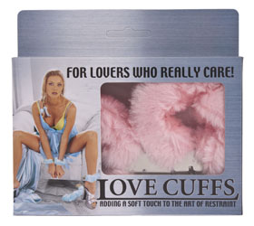 Metal Handcuff with Plush Pink