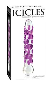 ICICLES HAND BLOWN GLASS MASSAGER