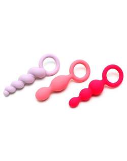 Satisfyer Plugs Colored Set Of 3