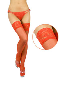 Stockings 5508 {} red/ 3
