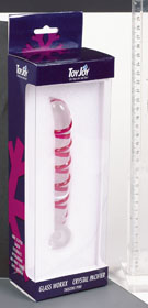 GLASS WORXX CRYSTAL PACIFIER PINK