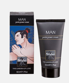 SHIATSU PENIS POWER CREAM 50 ML
